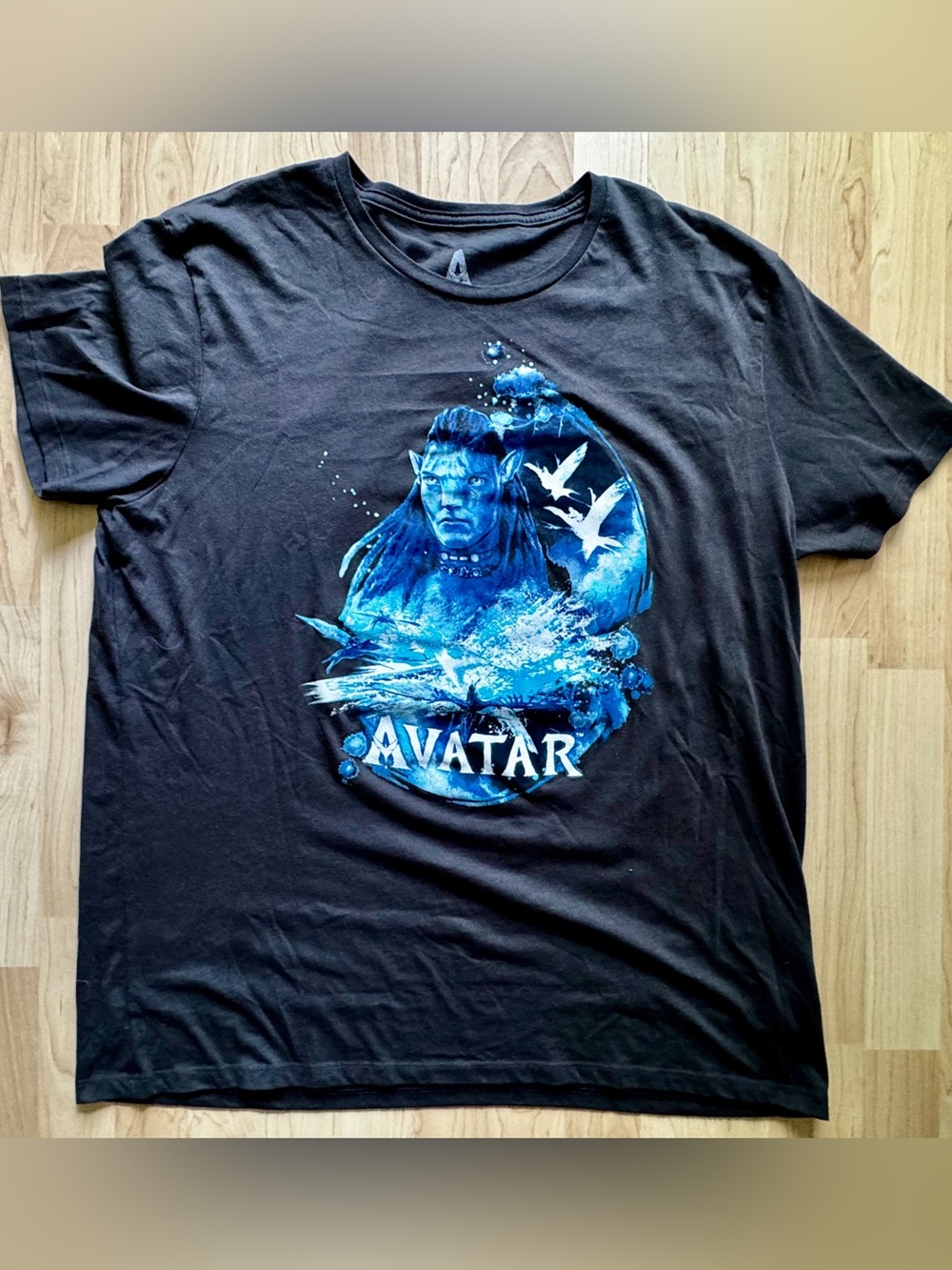 Avatar Graphic Tee. Men’s/unisex.- Black and Blue Movie Design